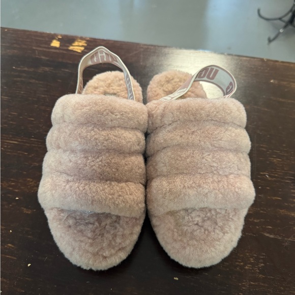 UGG Fluff YEAH Women's Cozy Pink Slippers - Picture 2 of 6